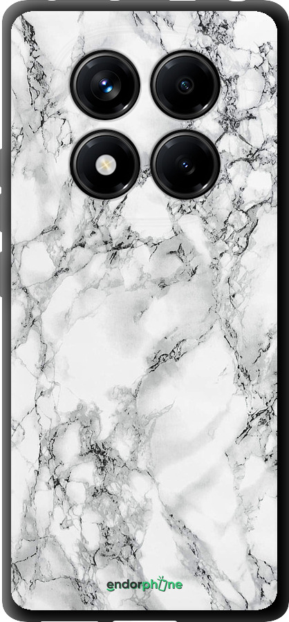 TPU чехол Мрамор белый для Xiaomi Redmi Note 14 Pro 4G - 4480b-3808 изображение 
