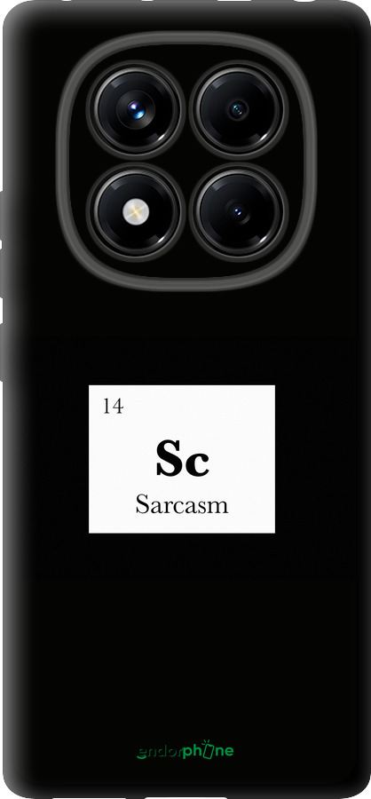 TPU чехол Сарказм для Xiaomi Redmi Note 14 Pro 4G - 4501b-3808 изображение 