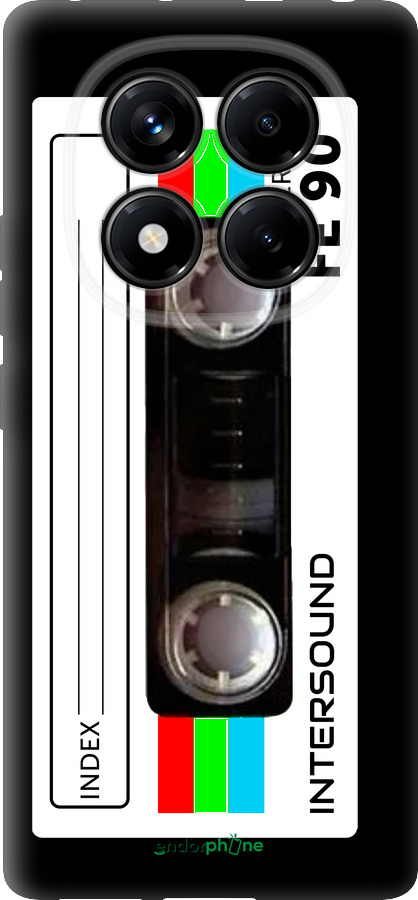 TPU чехол Кассета с90 для Xiaomi Redmi Note 14 Pro 4G - 4894b-3808 изображение 