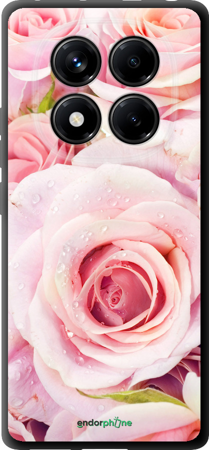 TPU чехол Розы для Xiaomi Redmi Note 14 Pro 4G - 525b-3808 изображение 