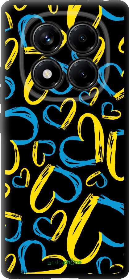 TPU чехол Сердца UA для Xiaomi Redmi Note 14 Pro 4G - 5292b-3808 изображение 