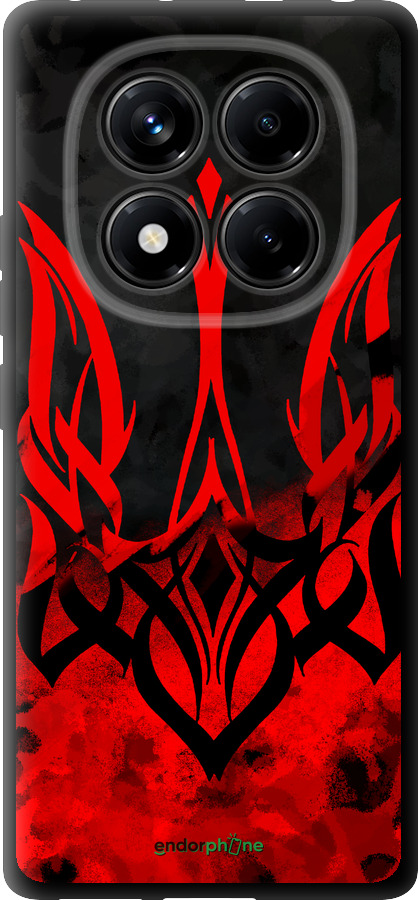 TPU чехол Герб Украины v2 для Xiaomi Redmi Note 14 Pro 4G - 5312b-3808 изображение 