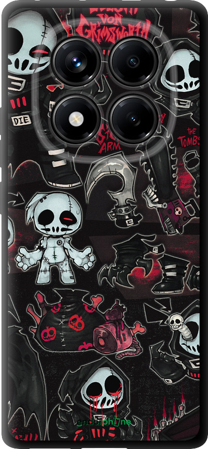 TPU чехол № 5380 для Xiaomi Redmi Note 14 Pro 4G - 5380b-3808 изображение 