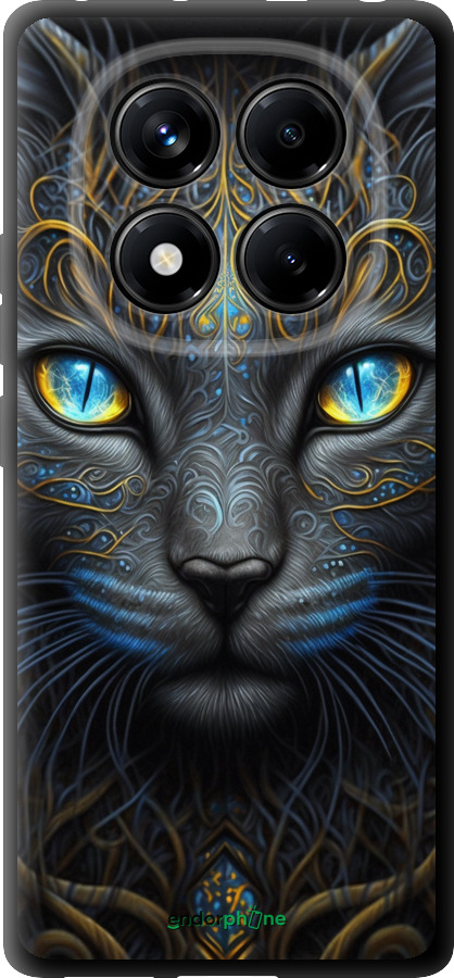 TPU чехол Кошка для Xiaomi Redmi Note 14 Pro 4G - 5548b-3808 изображение 