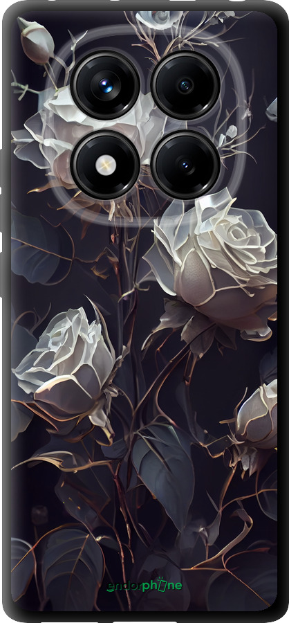 TPU чехол Розы 2 для Xiaomi Redmi Note 14 Pro 4G - 5550b-3808 изображение 