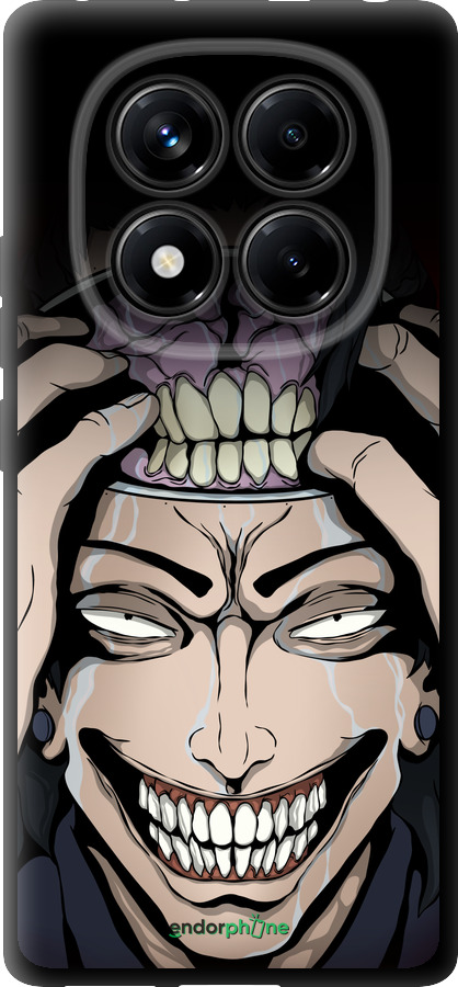 TPU чехол Магическая Битва Kenjaku для Xiaomi Redmi Note 14 Pro 4G - 6151b-3808 изображение 