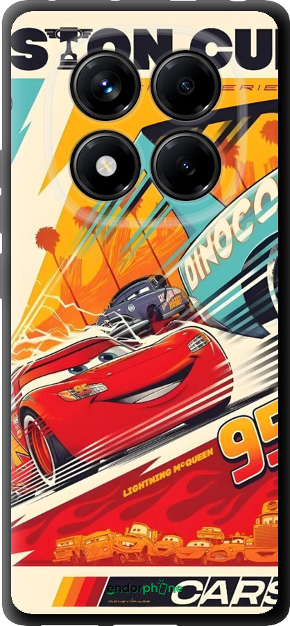 TPU чехол Тачки для Xiaomi Redmi Note 14 Pro 4G - 6288b-3808 изображение 