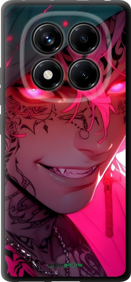 TPU чехол Аниме демон 3 для Xiaomi Redmi Note 14 Pro 4G - 6313b-3808 изображение 