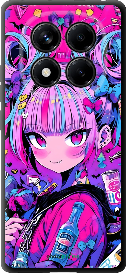 TPU чехол Аниме милаха для Xiaomi Redmi Note 14 Pro 4G - 6314b-3808 изображение 