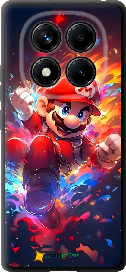 TPU чехол Супер Марио для Xiaomi Redmi Note 14 Pro 4G - 6342b-3808 изображение 