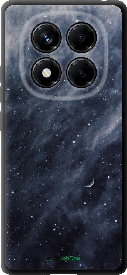 TPU чехол Голубые облака, Голубая луна для Xiaomi Redmi Note 14 Pro 4G - 6398b-3808 изображение 