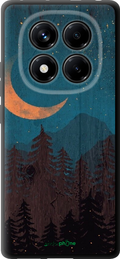 TPU чехол Звездный лес для Xiaomi Redmi Note 14 Pro 4G - 6480b-3808 изображение 