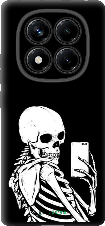 TPU чехол Скелет делает Selfie для Xiaomi Redmi Note 14 Pro 4G - 6535b-3808 изображение 