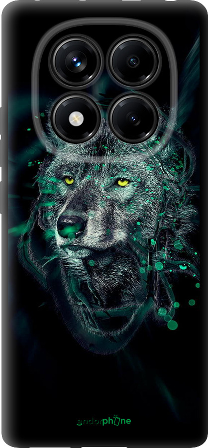 TPU чехол Wolf для Xiaomi Redmi Note 14 Pro 4G - 6610b-3808 изображение 