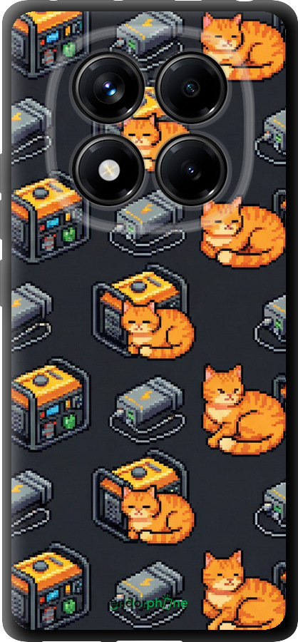 TPU чехол Autonomous Zone для Xiaomi Redmi Note 14 Pro 4G - 6771b-3808 изображение 