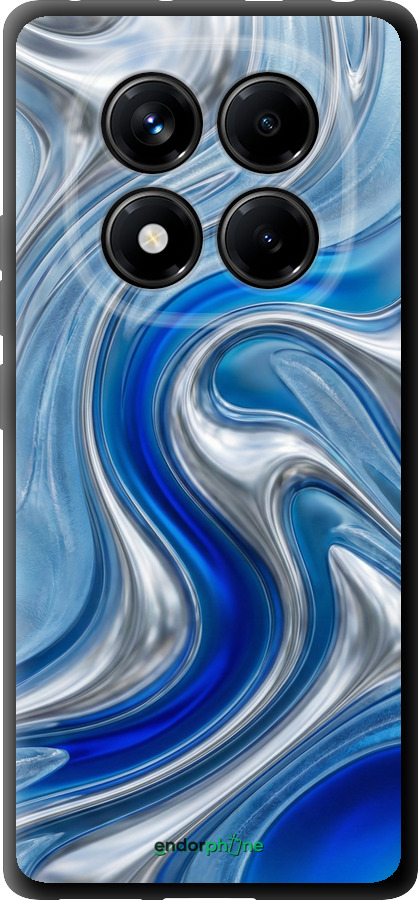 TPU чехол Liquid Chrome для Xiaomi Redmi Note 14 Pro 4G - 6781b-3808 изображение 