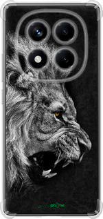 Силикон с усиленными углами чехол Лев для Xiaomi Redmi Note 14 Pro 4G - 1080sp-3808 изображение 