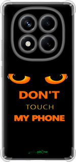 Силикон с усиленными углами чехол Don't touch the phone для Xiaomi Redmi Note 14 Pro 4G - 4261sp-3808 изображение 
