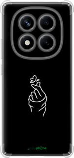 Силикон с усиленными углами чехол Love You для Xiaomi Redmi Note 14 Pro 4G - 4298sp-3808 изображение 
