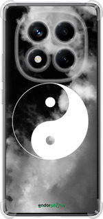 Силикон с усиленными углами чехол Инь и Янь для Xiaomi Redmi Note 14 Pro 4G - 4389sp-3808 изображение 