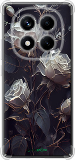 Силіконовий протиударний с посиленими кутами чехол Троянди 2 для Xiaomi Redmi Note 14 Pro 4G - 5550sp-3808 изображение 
