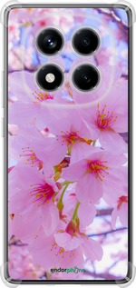 Силикон с усиленными углами чехол Сакура для Xiaomi Redmi Note 14 Pro 4G - 6029sp-3808 изображение 