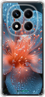 Силикон с усиленными углами чехол Роса на цветке для Xiaomi Redmi Note 14 Pro 4G - 6039sp-3808 изображение 