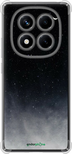 Силикон с усиленными углами чехол Сині хмари, Синій місяць для Xiaomi Redmi Note 14 Pro 4G - 6396sp-3808 изображение 