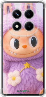 Силіконовий протиударний с посиленими кутами чехол Лабубу для Xiaomi Redmi Note 14 Pro 4G - 6708sp-3808 изображение 
