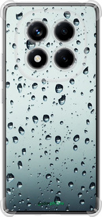 Силикон с усиленными углами чехол Стекло в каплях для Xiaomi Redmi Note 14 Pro 4G - 848sp-3808 изображение 