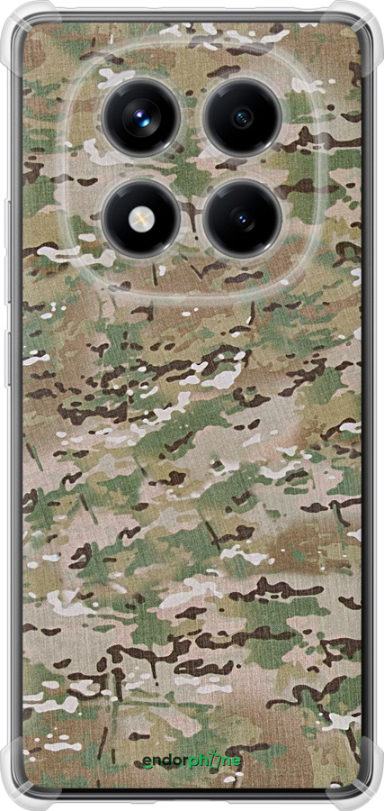 Силіконовий протиударний с посиленими кутами чехол Камуфляж v5 для Xiaomi Redmi Note 14 Pro 4G - 1201sp-3808 изображение 