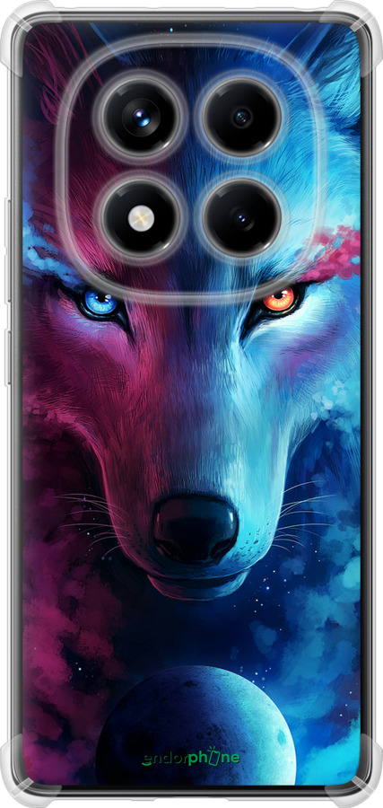 Силіконовий протиударний с посиленими кутами чехол Арт-вовк для Xiaomi Redmi Note 14 Pro 4G - 3999sp-3808 изображение 