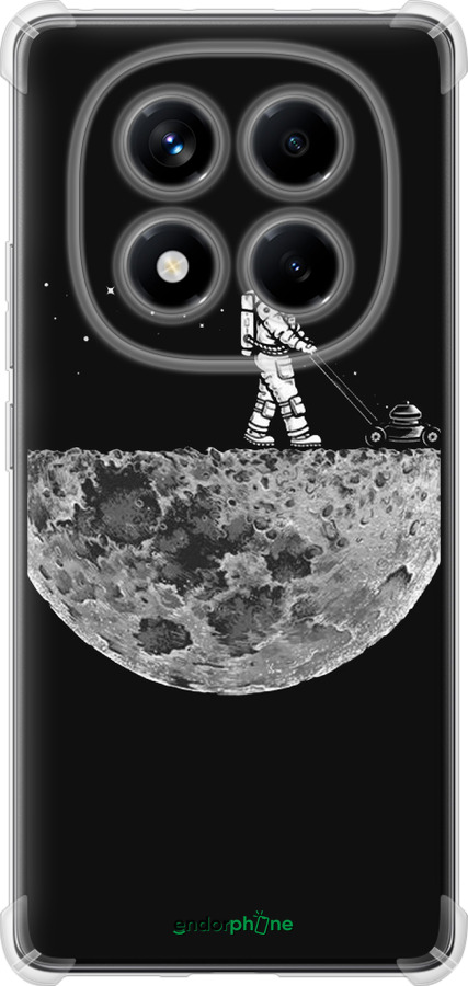 Силикон с усиленными углами чехол Moon in dark для Xiaomi Redmi Note 14 Pro 4G - 4176sp-3808 изображение 