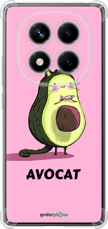 Силіконовий протиударний с посиленими кутами чехол Avocat для Xiaomi Redmi Note 14 Pro 4G - 4270sp-3808 изображение 
