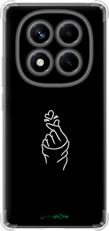 Силикон с усиленными углами чехол Love You для Xiaomi Redmi Note 14 Pro 4G - 4298sp-3808 изображение 