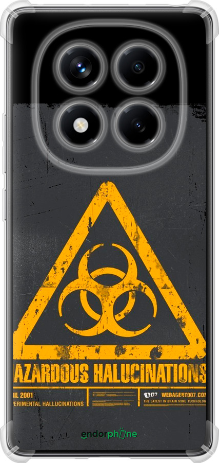 Силикон с усиленными углами чехол biohazard 28 для Xiaomi Redmi Note 14 Pro 4G - 4846sp-3808 изображение 