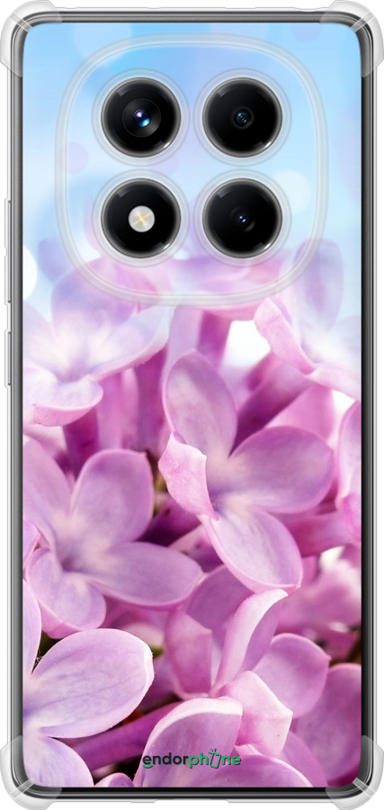 Силикон с усиленными углами чехол Сирень для Xiaomi Redmi Note 14 Pro 4G - 527sp-3808 изображение 