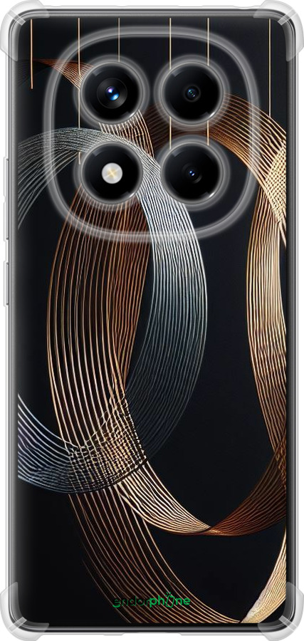Силикон с усиленными углами чехол Симфония для Xiaomi Redmi Note 14 Pro 4G - 5835sp-3808 изображение 
