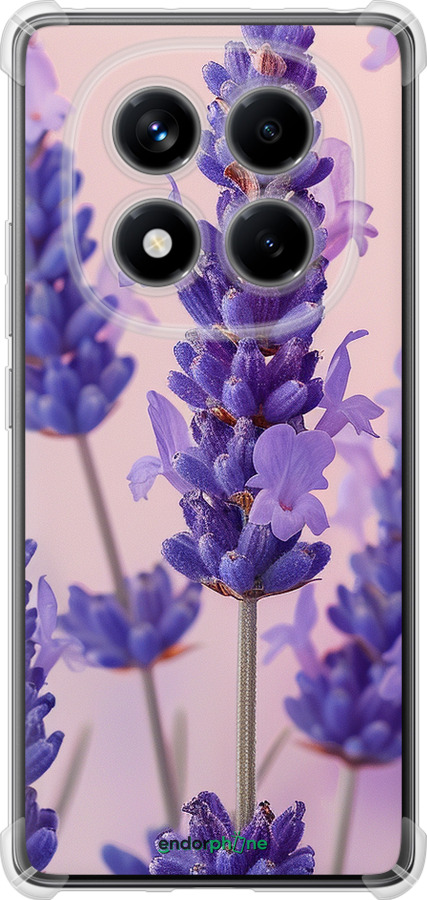 Силикон с усиленными углами чехол Лаванда для Xiaomi Redmi Note 14 Pro 4G - 6037sp-3808 изображение 