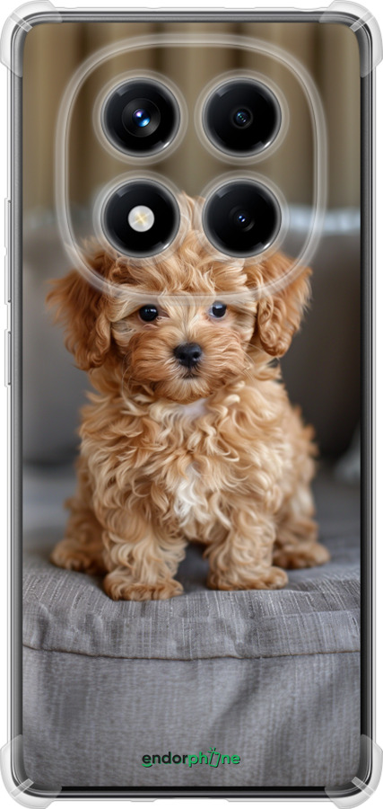 Силикон с усиленными углами чехол Mini-maltipoo для Xiaomi Redmi Note 14 Pro 4G - 6158sp-3808 изображение 