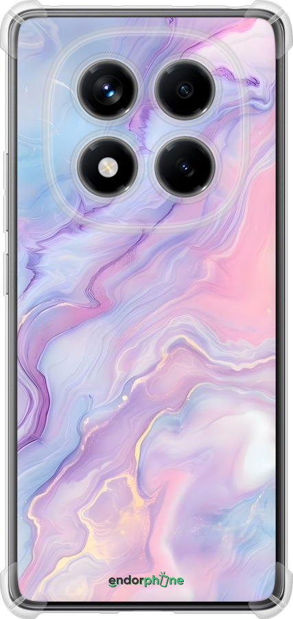 Силіконовий протиударний с посиленими кутами чехол Нежный мрамор для Xiaomi Redmi Note 14 Pro 4G - 6310sp-3808 изображение 