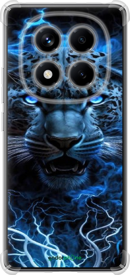 Силикон с усиленными углами чехол Ледяной леопард для Xiaomi Redmi Note 14 Pro 4G - 6460sp-3808 изображение 