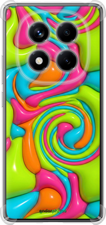 Силикон с усиленными углами чехол Y2K Jelly Dream для Xiaomi Redmi Note 14 Pro 4G - 6780sp-3808 изображение 