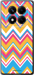 Силиконовый чехол Шеврон v2 для Xiaomi Redmi Note 14 Pro 4G - 1057u-3808 изображение 