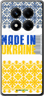 Силіконовий чехол Made in Ukraine  для Xiaomi Redmi Note 14 Pro 4G - 1146u-3808 изображение 