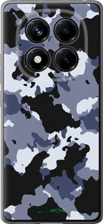 Силиконовый чехол Камуфляж v4 для Xiaomi Redmi Note 14 Pro 4G - 1182u-3808 изображение 