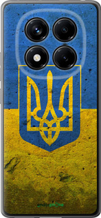 Силиконовый чехол Флаг и герб Украины 2 для Xiaomi Redmi Note 14 Pro 4G - 378u-3808 изображение 