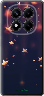 Силиконовый чехол Падающие звезды для Xiaomi Redmi Note 14 Pro 4G - 3974u-3808 изображение 