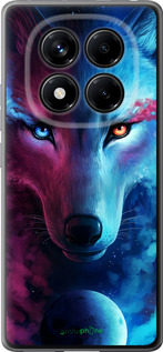 Силіконовий чехол Арт-вовк для Xiaomi Redmi Note 14 Pro 4G - 3999u-3808 изображение 