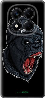 Силиконовый чехол Обезьяна в ярости для Xiaomi Redmi Note 14 Pro 4G - 4137u-3808 изображение 